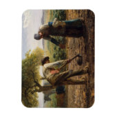 ジャン=フランソワ・ミレー – ポテトプランター マグネット (縦)