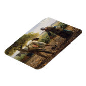 ジャン=フランソワ・ミレー – ポテトプランター マグネット (左側)