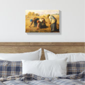 ジャン=フランソワ・ミレー - 収穫者たち キャンバスプリント (インサイチュ (寝室))