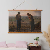 ジャン=フランソワ・ミレー - 天使の祈り 吊り下げ型タペストリー (寝室)