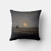 ジャン=フランソワ・ミレー – 月光1860年 クッション (裏面)