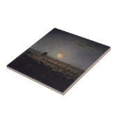 ジャン=フランソワ・ミレー – 月光1860年 タイル (側面)