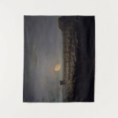 ジャン=フランソワ・ミレー – 月光1860年 タペストリー (正面)