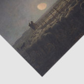 ジャン=フランソワ・ミレー – 月光1860年 薄葉紙 (詳細)