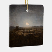 ジャン=フランソワ・ミレー – 月光1872 セラミックオーナメント (右)