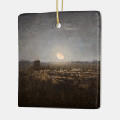 ジャン=フランソワ・ミレー – 月光1872 セラミックオーナメント (左)