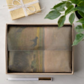 ジャン=フランソワ・ミレー – 羊飼いの娘と群れ1863 薄葉紙 (ギフト)