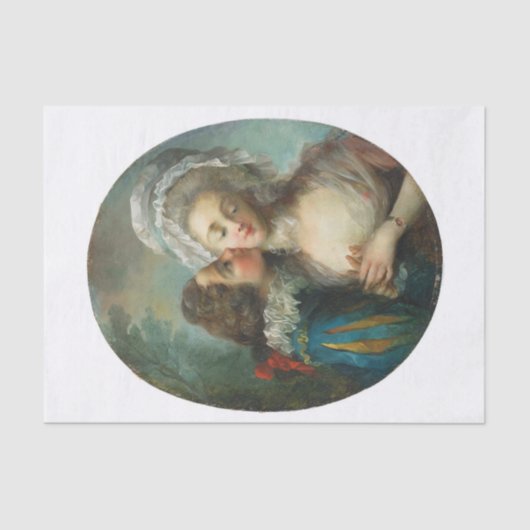 ジャン=フレデリック・シュールが抱えるカップル 薄葉紙 (正面)