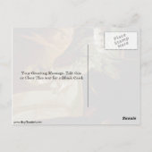 ジャン=ホノア・フラゴナールのラブレター ポストカード (裏面)