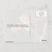 ジャン=ホノア・フラゴナールの詩人 ポストカード (裏面)