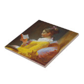 ジャン=ホノーア・フラゴナールの読者 タイル (側面)