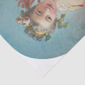 ジャン=ホノーレ・フラゴナールの若い女性 薄葉紙 (詳細)