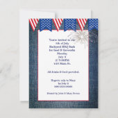 ジャン・ポケットの7月4日 招待状 (裏面)