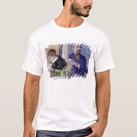 ジャン・ポールオーブおよび彼ののポール・ゴーギャン|のポートレート Tシャツ (正面)