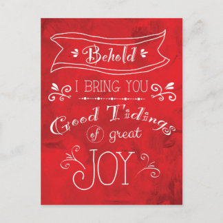 ジャン・マーヴィンの喜びの知らせ ポストカード