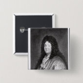 ジャン・ラシーヌ 缶バッジ (正面&裏面)