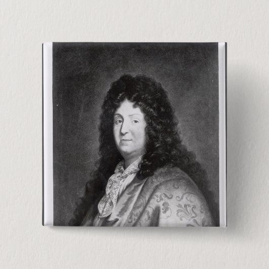 ジャン・ラシーヌ 缶バッジ (正面)