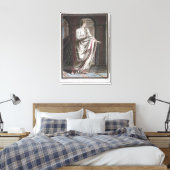 ジャン・ラックの「ブリタニクス」の衣装 キャンバスプリント (インサイチュ (寝室))