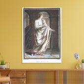 ジャン・ラックの「ブリタニクス」の衣装 キャンバスプリント (インサイチュ (リビング))