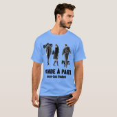 ジャン・リュック・ゴダールのパルチザン Tシャツ (正面フル)