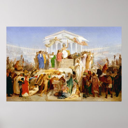 ジャン=レオンジェロメアウグスタスの時代 ポスター (正面)