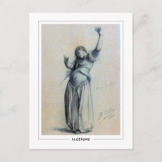 ジャン=レオンジェローム#115 -ファインアートポストカード ポストカード (正面)
