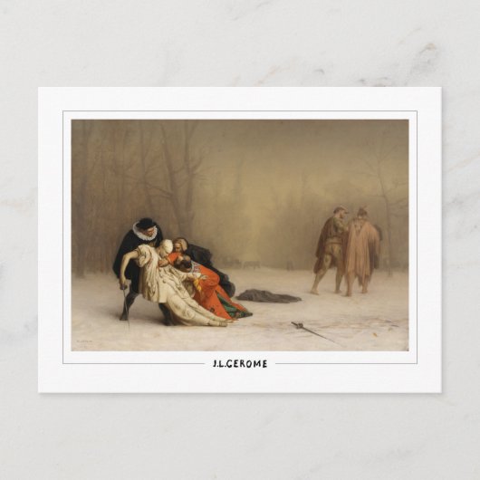 ジャン=レオンジェローム#11 -ファインアートポストカード ポストカード (正面)
