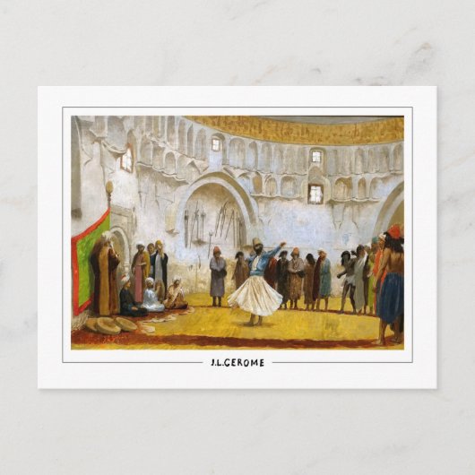 ジャン=レオンジェローム#126 -ファインアートポストカード ポストカード (正面)