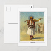 ジャン=レオンジェローム#128 -ファインアートポストカード ポストカード (正面/裏面)