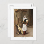 ジャン=レオンジェローム#132 -ファインアートポストカード ポストカード (正面/裏面)