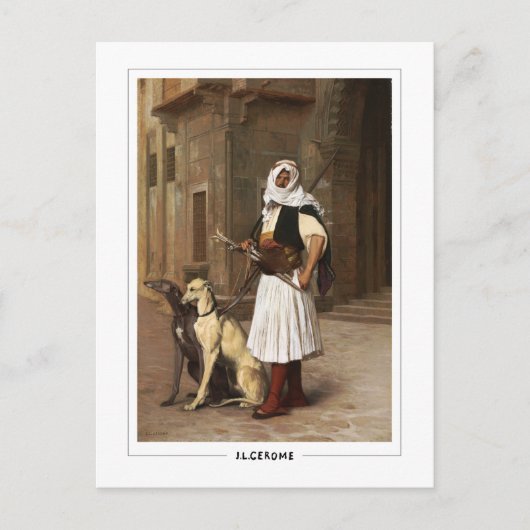 ジャン=レオンジェローム#132 -ファインアートポストカード ポストカード (正面)