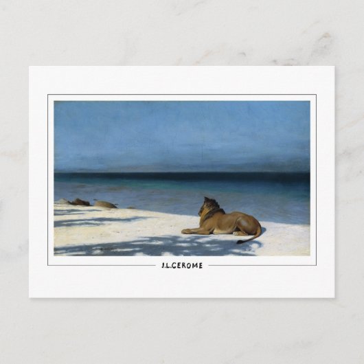 ジャン=レオンジェローム#138 -ファインアートポストカード ポストカード (正面)