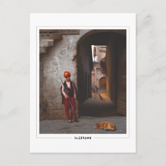 ジャン=レオンジェローム#13 -ファインアートポストカード ポストカード (正面)