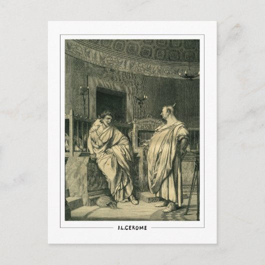 ジャン=レオンジェローム#167 -ファインアートポストカード ポストカード (正面)