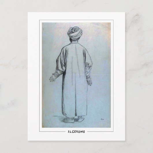 ジャン=レオンジェローム#168 -ファインアートポストカード ポストカード (正面)