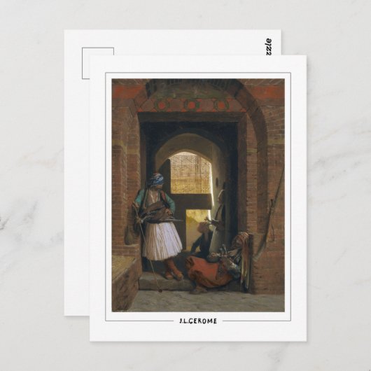ジャン=レオンジェローム#174 -ファインアートポストカード ポストカード (正面/裏面)