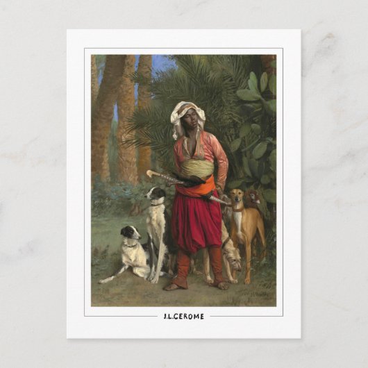 ジャン=レオンジェローム#188 -ファインアートポストカード ポストカード (正面)