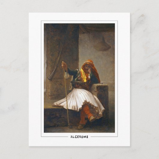 ジャン=レオンジェローム#197 -ファインアートポストカード ポストカード (正面)