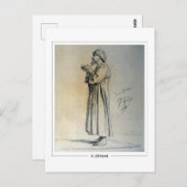 ジャン=レオンジェローム#201 -ファインアートポストカード ポストカード (正面/裏面)