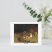 ジャン=レオンジェローム#218 -ファインアートポストカード ポストカード (スタンド正面)