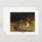 ジャン=レオンジェローム#218 -ファインアートポストカード ポストカード (正面/裏面)