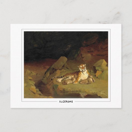 ジャン=レオンジェローム#218 -ファインアートポストカード ポストカード (正面)