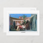 ジャン=レオンジェローム#219 -ファインアートポストカード ポストカード (正面/裏面)