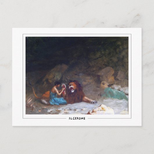 ジャン=レオンジェローム#220 -ファインアートポストカード ポストカード (正面)