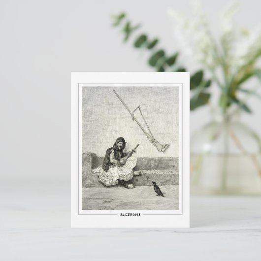 ジャン=レオンジェローム#228 -ファインアートポストカード ポストカード (スタンド正面)