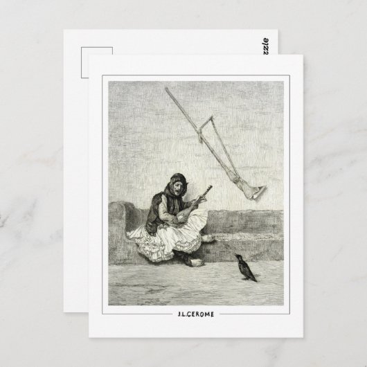 ジャン=レオンジェローム#228 -ファインアートポストカード ポストカード (正面/裏面)