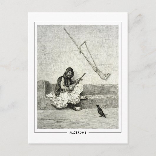 ジャン=レオンジェローム#228 -ファインアートポストカード ポストカード (正面)