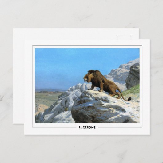 ジャン=レオンジェローム#229 -ファインアートポストカード ポストカード (正面/裏面)