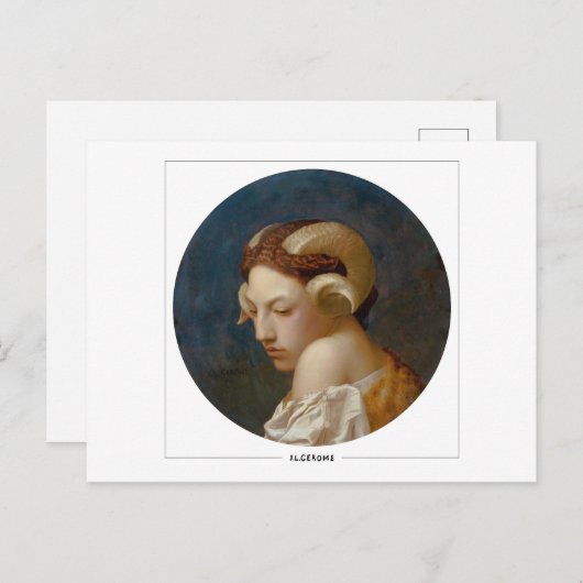 ジャン=レオンジェローム#232 -ファインアートポストカード ポストカード (正面/裏面)