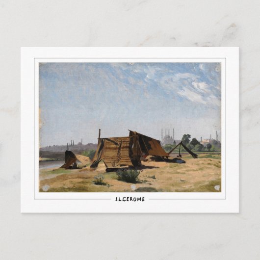 ジャン=レオンジェローム#242 -ファインアートポストカード ポストカード (正面)